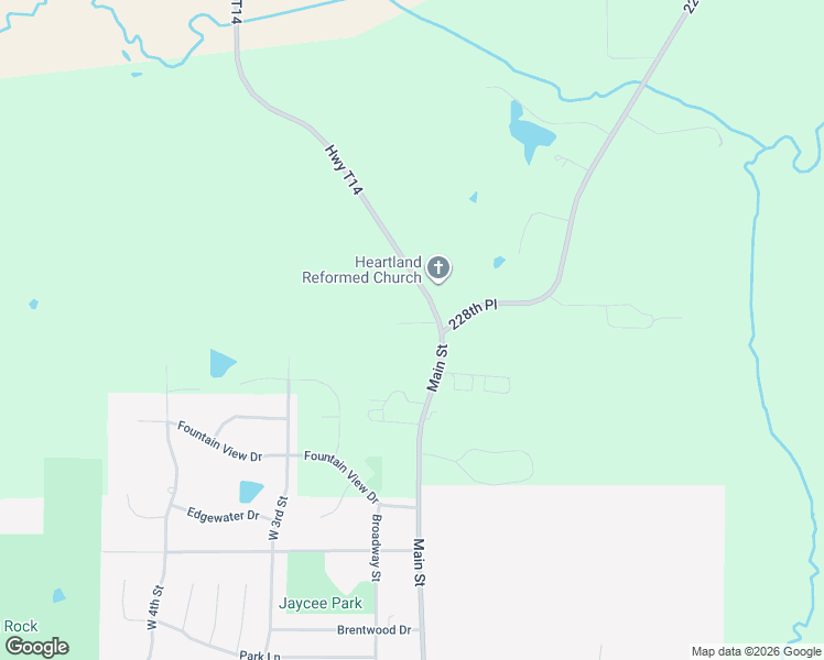 map of restaurants, bars, coffee shops, grocery stores, and more near 645 Highway T14 in Pella