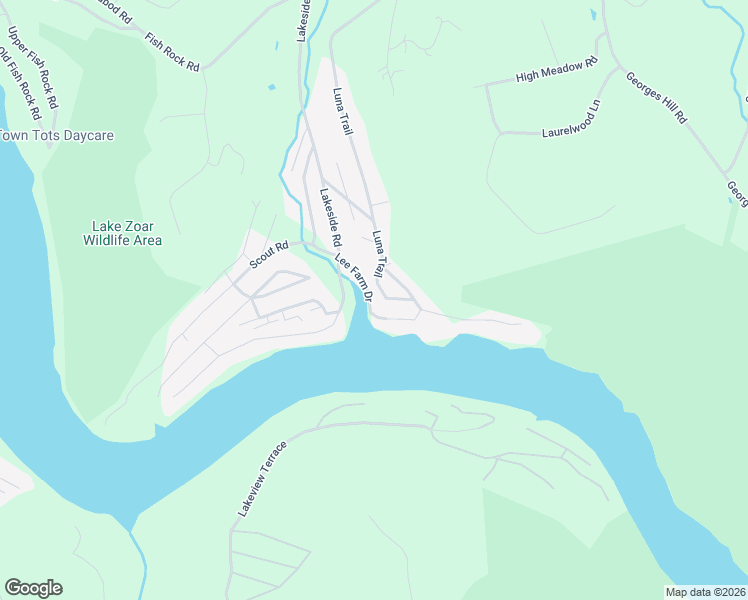 map of restaurants, bars, coffee shops, grocery stores, and more near 197 Lee Farm Drive in Southbury