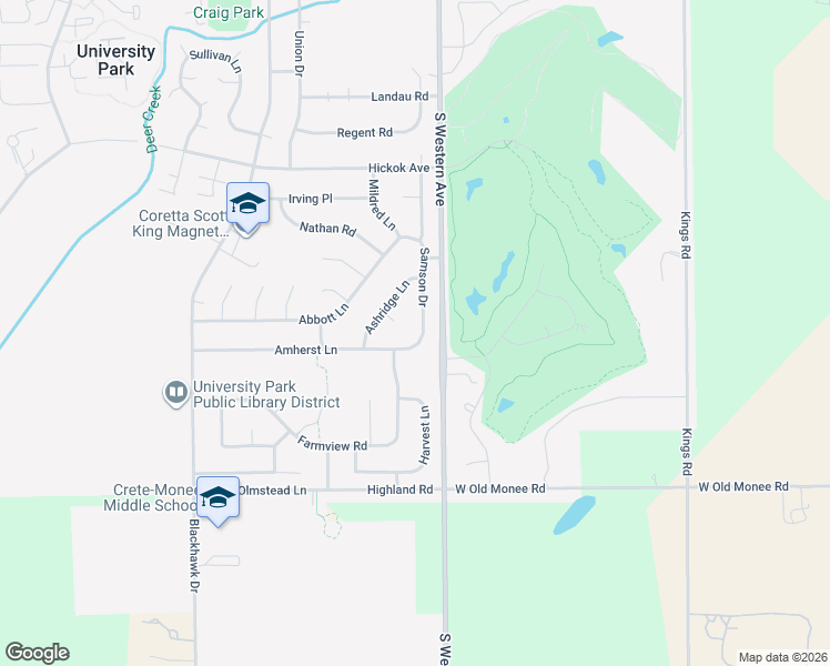 map of restaurants, bars, coffee shops, grocery stores, and more near 1059 Amherst Lane in University Park