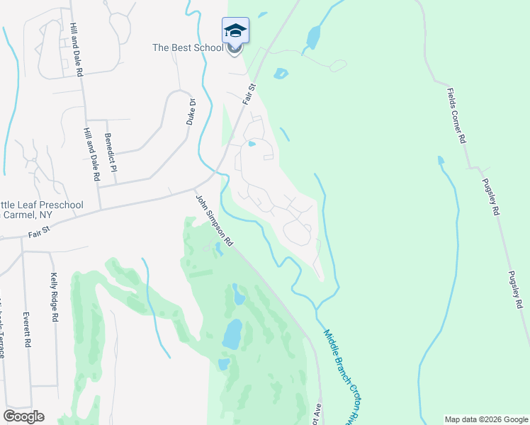 map of restaurants, bars, coffee shops, grocery stores, and more near 7003 Morgan Drive in Brewster