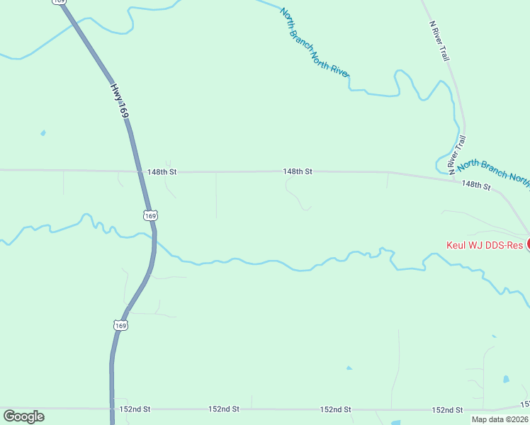 map of restaurants, bars, coffee shops, grocery stores, and more near 2240 148th Street in Winterset