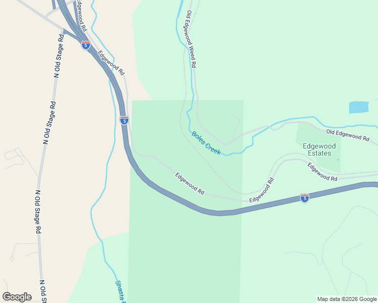 map of restaurants, bars, coffee shops, grocery stores, and more near 26804 Edgewood Road in Weed