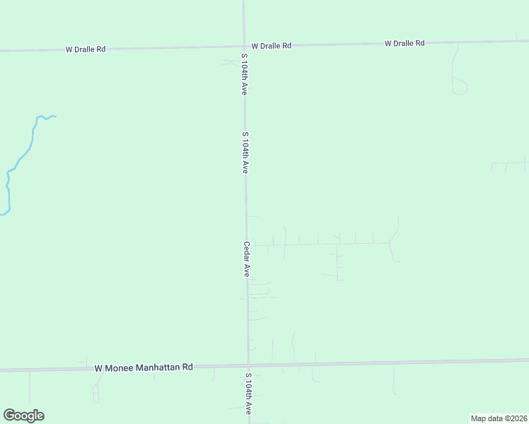 map of restaurants, bars, coffee shops, grocery stores, and more near 25111 South 104th Avenue in Frankfort