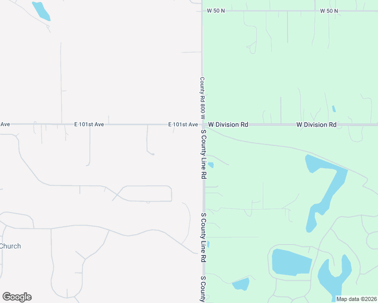 map of restaurants, bars, coffee shops, grocery stores, and more near 10111 County Line Road in Crown Point