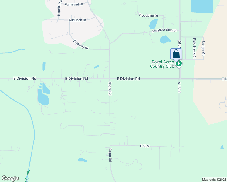map of restaurants, bars, coffee shops, grocery stores, and more near 1-35 South Sager Road in Valparaiso