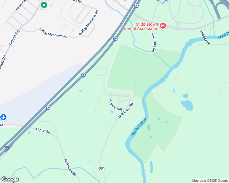 map of restaurants, bars, coffee shops, grocery stores, and more near 6 Par Court in Middletown