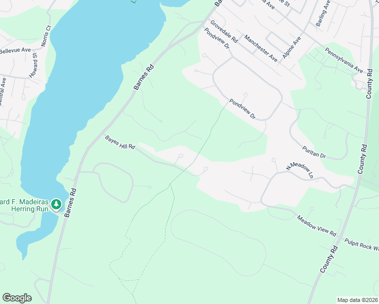 map of restaurants, bars, coffee shops, grocery stores, and more near 9 Bayes Hill Road in Oak Bluffs