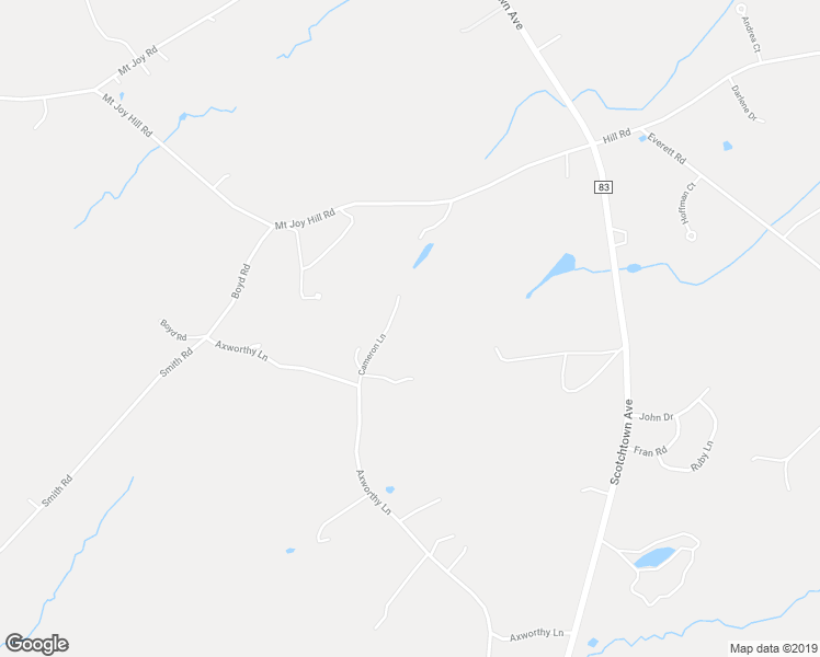 map of restaurants, bars, coffee shops, grocery stores, and more near 14 Cameron Lane in Goshen