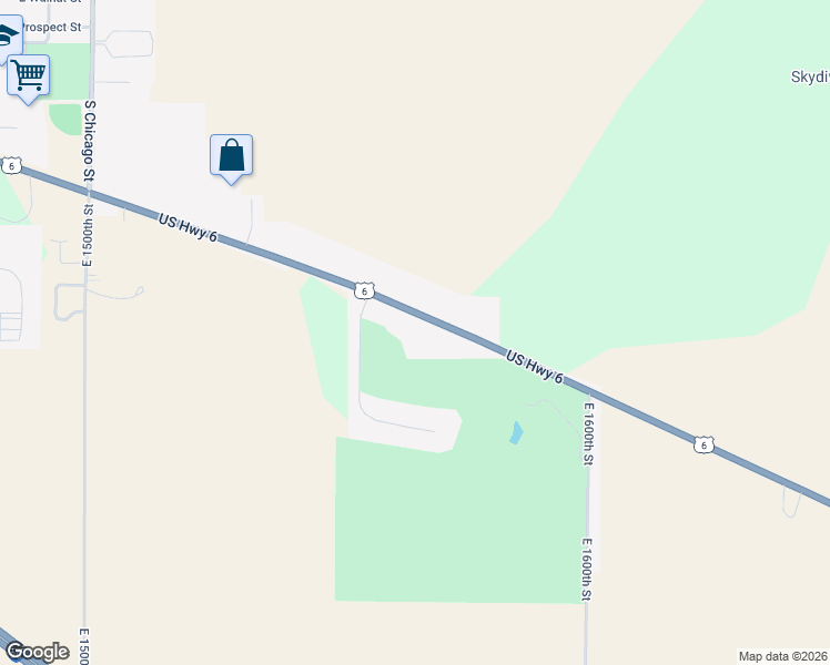 map of restaurants, bars, coffee shops, grocery stores, and more near 1568 U.S. 6 in Geneseo