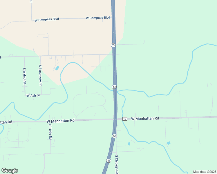 map of restaurants, bars, coffee shops, grocery stores, and more near 19250 Timber Dr N in Elwood