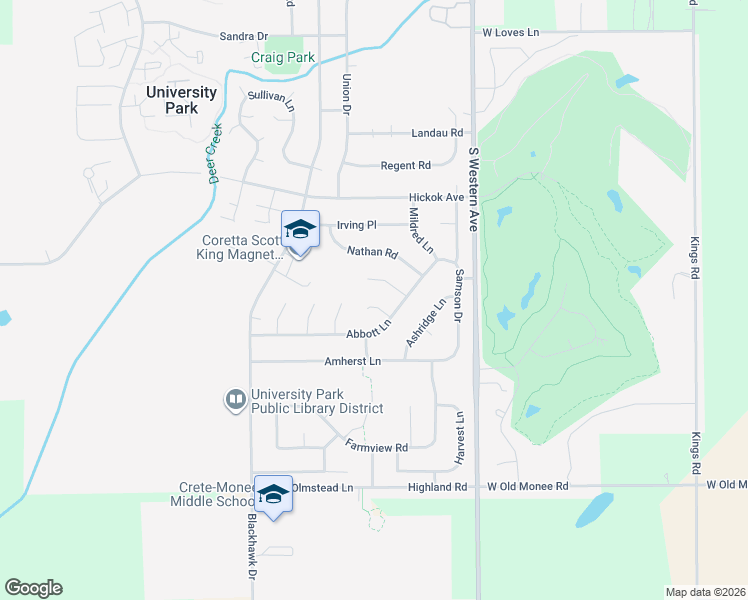 map of restaurants, bars, coffee shops, grocery stores, and more near 520 Buckley Court in University Park