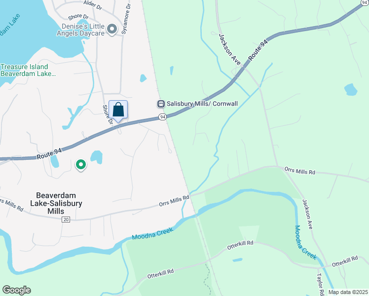 map of restaurants, bars, coffee shops, grocery stores, and more near 112 Denniston Drive in New Windsor