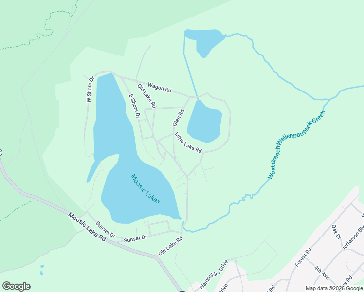 map of restaurants, bars, coffee shops, grocery stores, and more near 54 Little Lake Road in Mount Cobb
