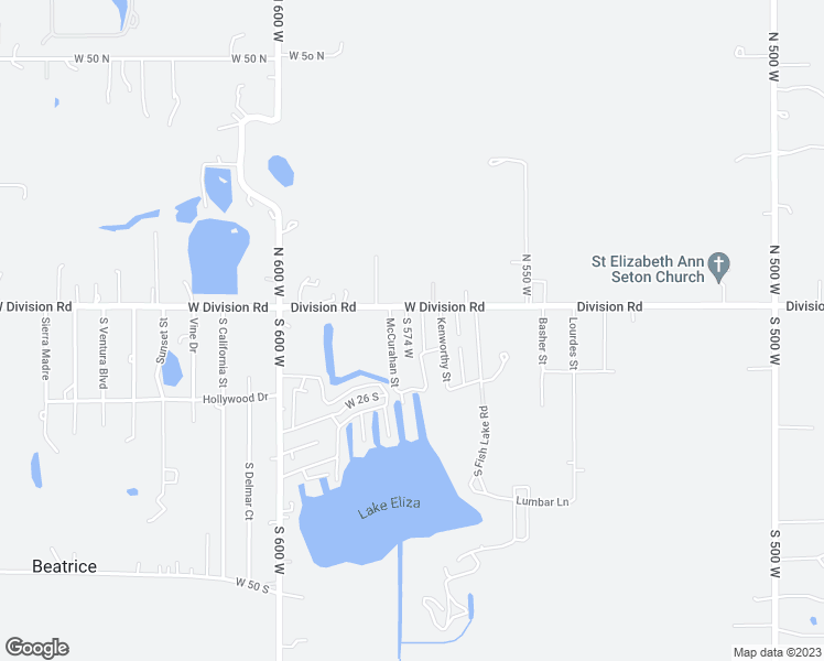 map of restaurants, bars, coffee shops, grocery stores, and more near 11 South 574 West in Valparaiso