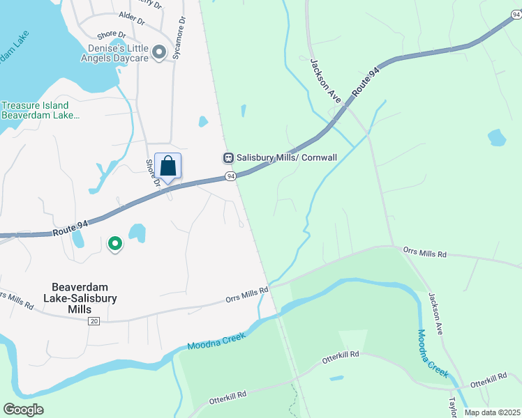 map of restaurants, bars, coffee shops, grocery stores, and more near 112 Denniston Drive in New Windsor