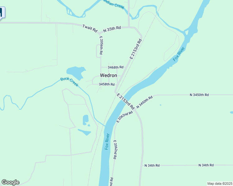 map of restaurants, bars, coffee shops, grocery stores, and more near 2064 3458th Road in Ottawa