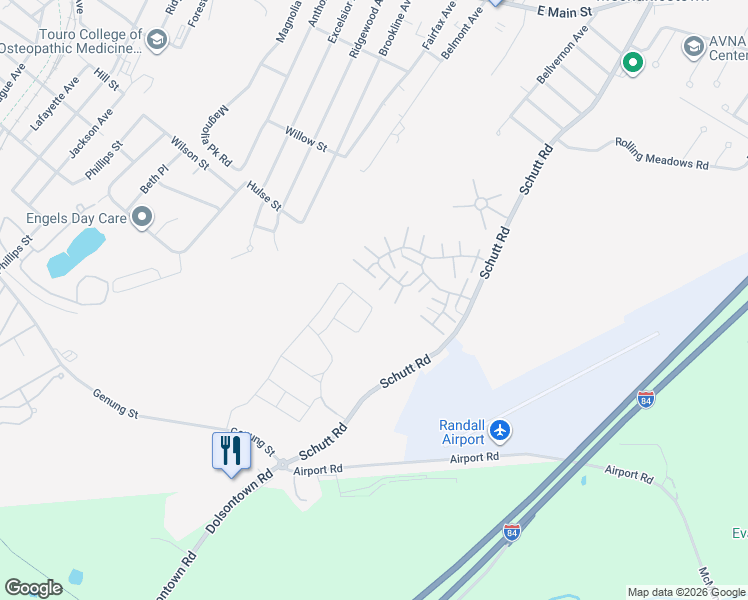 map of restaurants, bars, coffee shops, grocery stores, and more near 9 Grosvenor Mews in Middletown