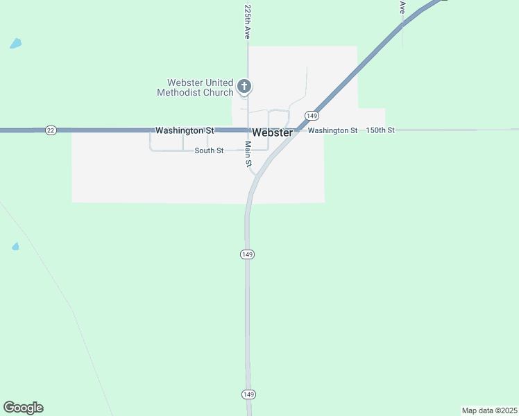 map of restaurants, bars, coffee shops, grocery stores, and more near 15572-15998 Highway 149 in Webster