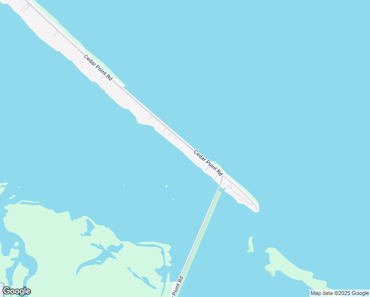 map of restaurants, bars, coffee shops, grocery stores, and more near 207 Cedar Point Road in Sandusky