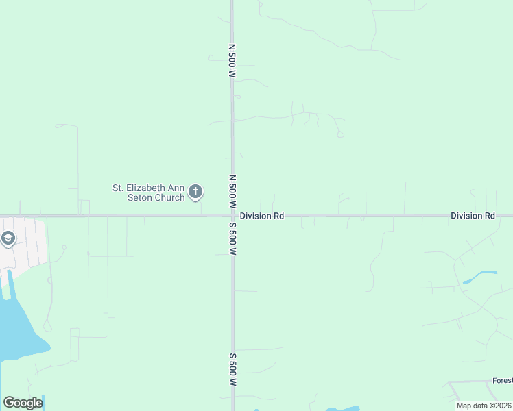 map of restaurants, bars, coffee shops, grocery stores, and more near 392-398 West Division Road in Valparaiso