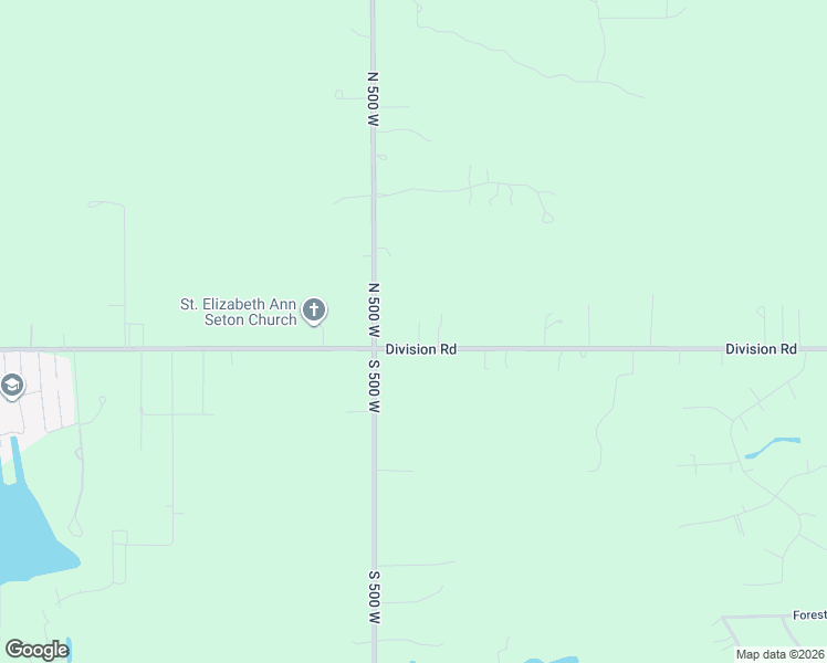 map of restaurants, bars, coffee shops, grocery stores, and more near 392-398 West Division Road in Valparaiso