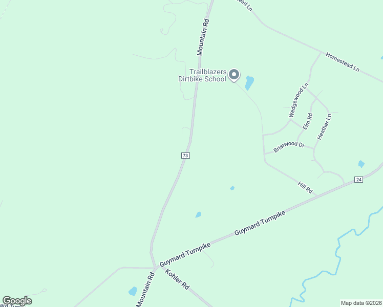 map of restaurants, bars, coffee shops, grocery stores, and more near 1800 Mountain Road in Otisville