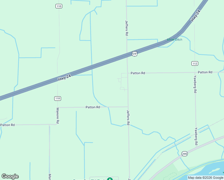 map of restaurants, bars, coffee shops, grocery stores, and more near 13220 Patton Road in Grand Rapids