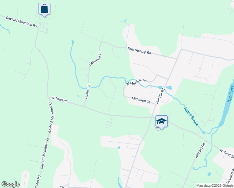 map of restaurants, bars, coffee shops, grocery stores, and more near 2 Lancelot Way in Hamden