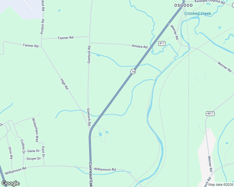 map of restaurants, bars, coffee shops, grocery stores, and more near 197 Conneaut Lake Road in Greenville