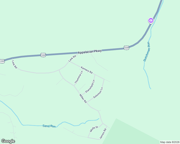 map of restaurants, bars, coffee shops, grocery stores, and more near Kemery Road in Dushore