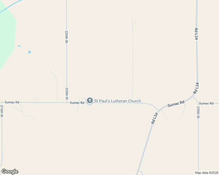 map of restaurants, bars, coffee shops, grocery stores, and more near 22404 Sumac Road in Neola