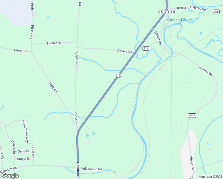map of restaurants, bars, coffee shops, grocery stores, and more near 197 Conneaut Lake Road in Greenville