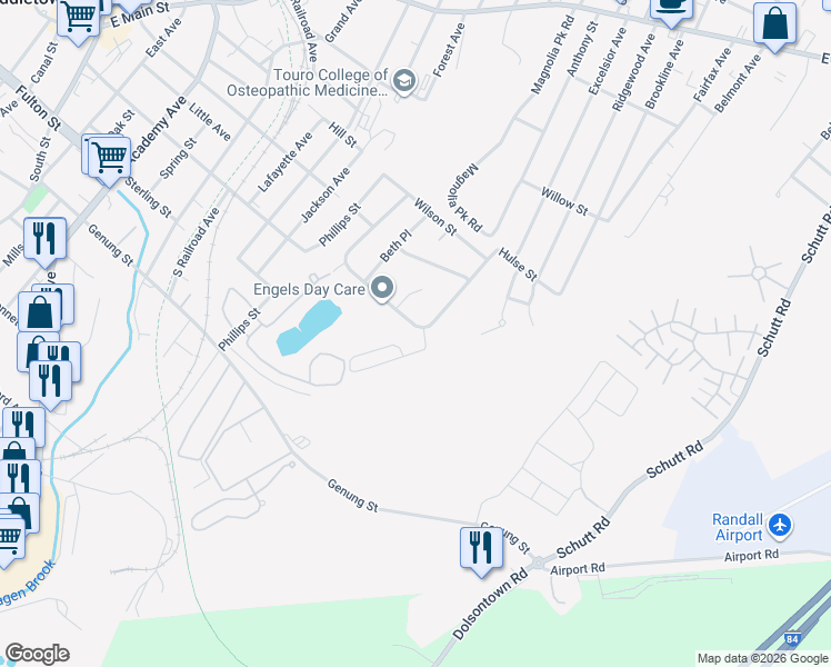 map of restaurants, bars, coffee shops, grocery stores, and more near 20 Beers Drive in Middletown