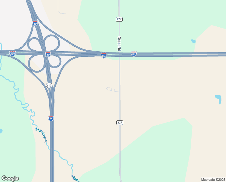 map of restaurants, bars, coffee shops, grocery stores, and more near State Road 227 in Geneseo