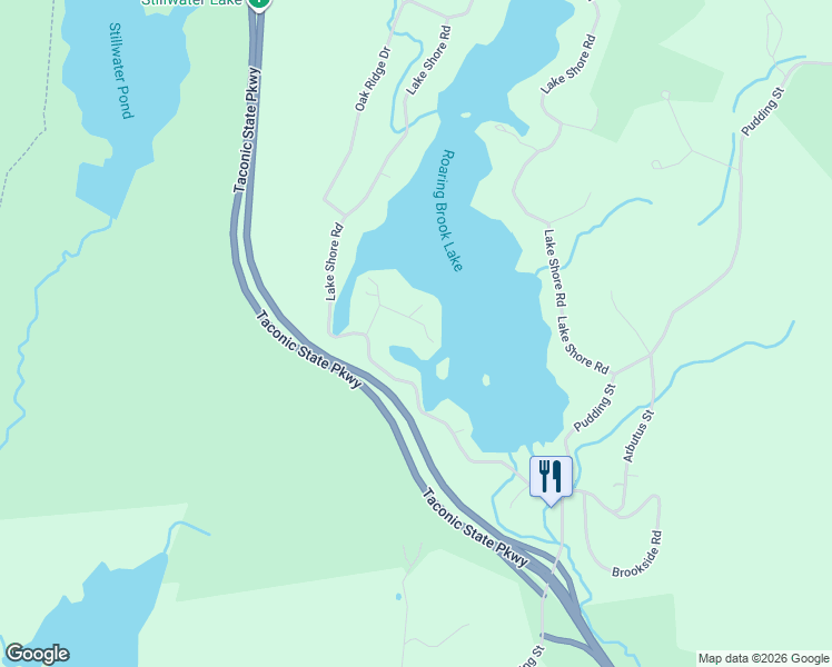 map of restaurants, bars, coffee shops, grocery stores, and more near 15 Spur Road in Putnam County