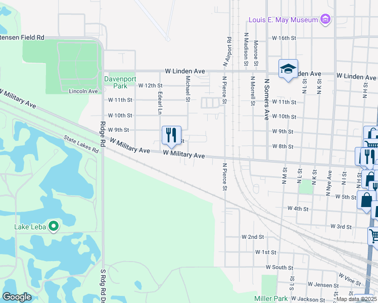 map of restaurants, bars, coffee shops, grocery stores, and more near in Inglewood