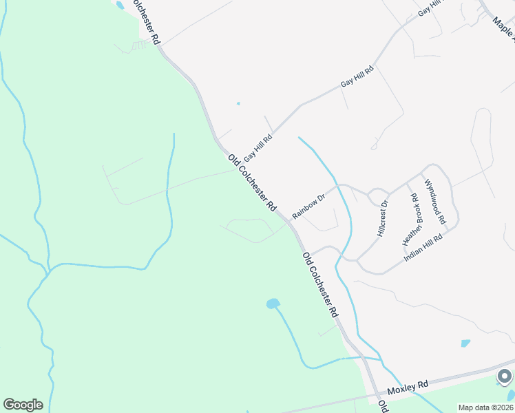 map of restaurants, bars, coffee shops, grocery stores, and more near 442 Old Colchester Road in Montville