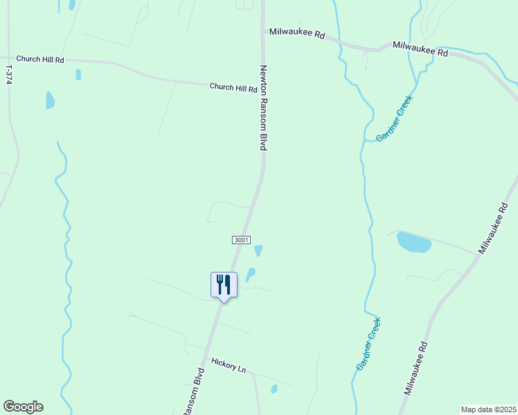 map of restaurants, bars, coffee shops, grocery stores, and more near 1941 Newton Ransom Blvd in Clarks Summit