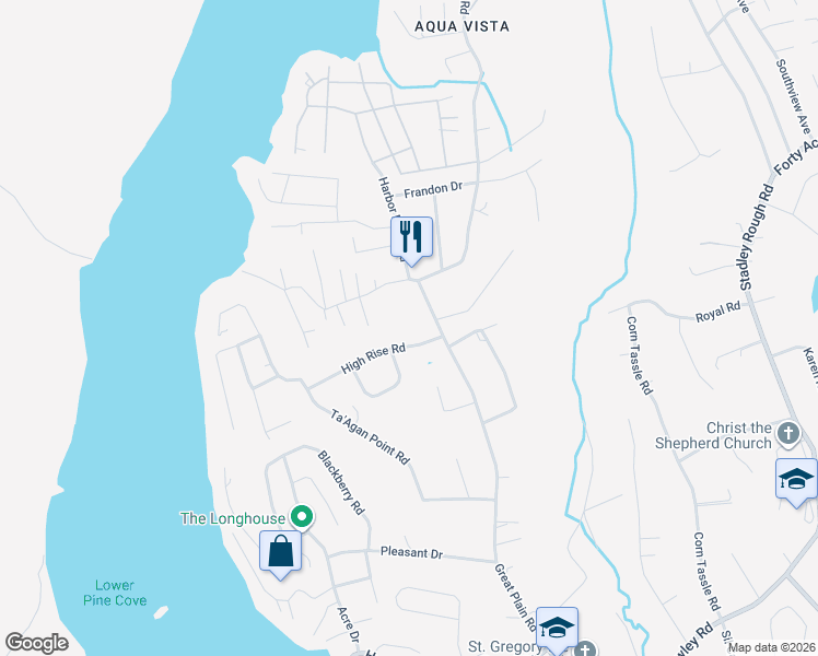 map of restaurants, bars, coffee shops, grocery stores, and more near 178A Great Plain Road in Danbury