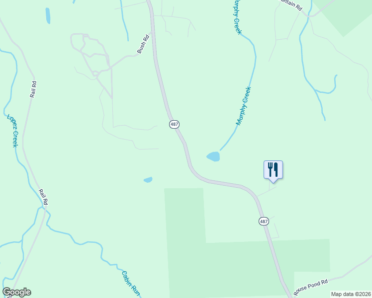 map of restaurants, bars, coffee shops, grocery stores, and more near Highway 487 in Sullivan