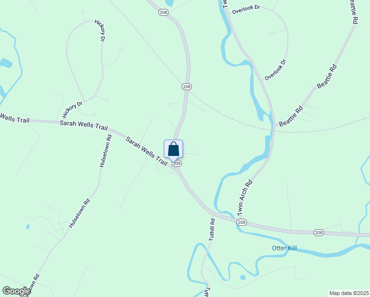 map of restaurants, bars, coffee shops, grocery stores, and more near 3352 New York 208 in Campbell Hall