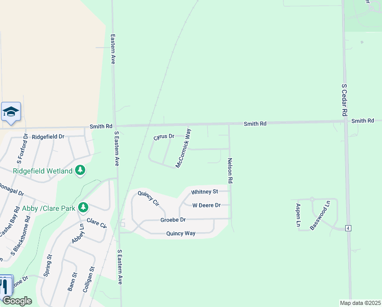 map of restaurants, bars, coffee shops, grocery stores, and more near 14931 Carver Crossing in Manhattan