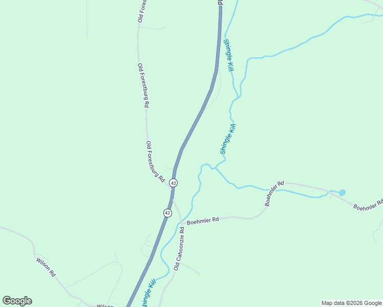 map of restaurants, bars, coffee shops, grocery stores, and more near 838 New York 42 in Sparrow Bush