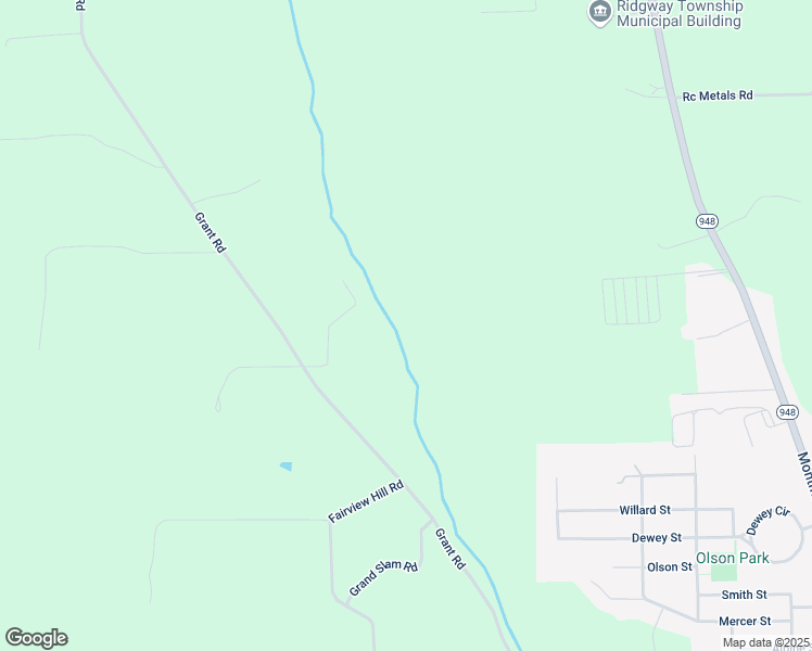 map of restaurants, bars, coffee shops, grocery stores, and more near 94 Ecklund Drive in Ridgway