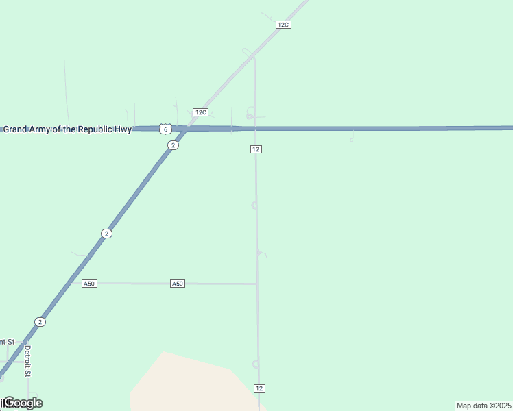 map of restaurants, bars, coffee shops, grocery stores, and more near County Road 12 in Bryan