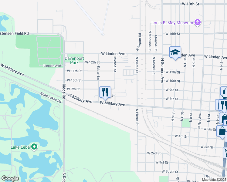 map of restaurants, bars, coffee shops, grocery stores, and more near in Inglewood