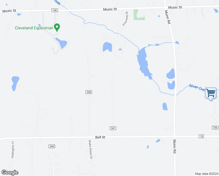 map of restaurants, bars, coffee shops, grocery stores, and more near 15938 Thomas Street in Geauga County