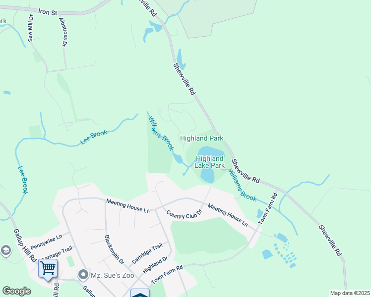 map of restaurants, bars, coffee shops, grocery stores, and more near 12 Lakeside Drive in Ledyard