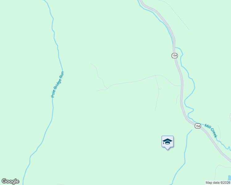 map of restaurants, bars, coffee shops, grocery stores, and more near Pole Ridge Road in Muncy Valley