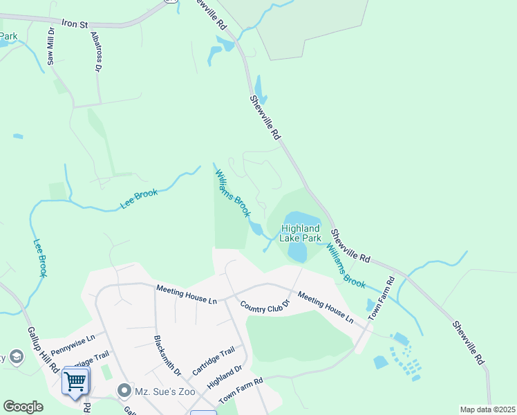 map of restaurants, bars, coffee shops, grocery stores, and more near 12 Lakeside Drive in Ledyard